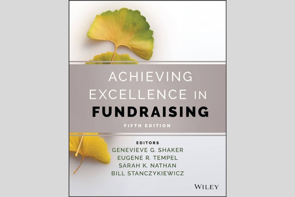 Achieving Excellence in Fundraising book cover, fifth edition.