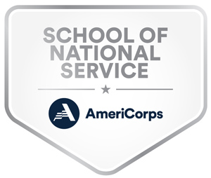 AmeriCorps School of National Service badge 